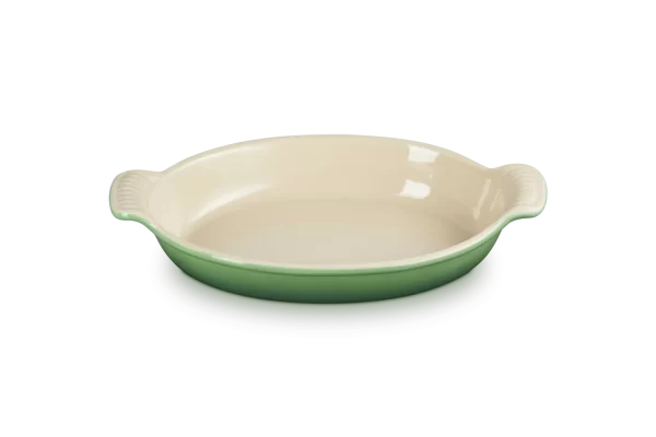 Le Creuset Auflaufform Tradition Oval In Bamboo Green 3