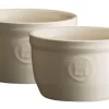 Emile Henry Töpfchen Nr. 9 In Ton, 2er Set 10