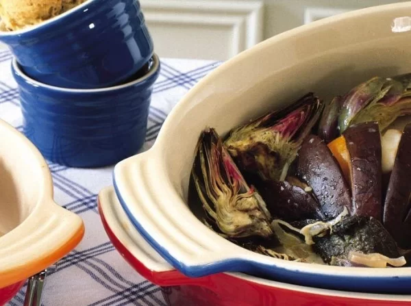 Le Creuset Auflaufform Tradition Oval In Bamboo Green 5
